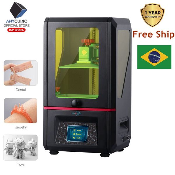 

anycubic sla 3d printer pn plus size 2k screen off-line print uv lcd 405nm resin desk3d printer kit impresora 3d