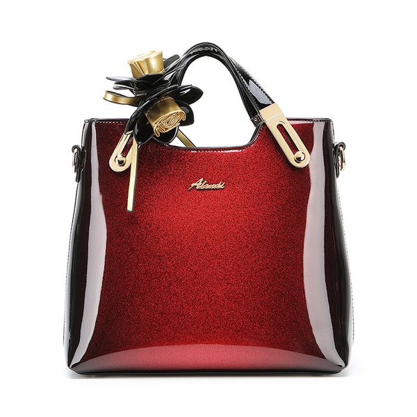 

female bag 2020 new middle-aged mom bag messenger bags paint bags portable shoulder bags handbag