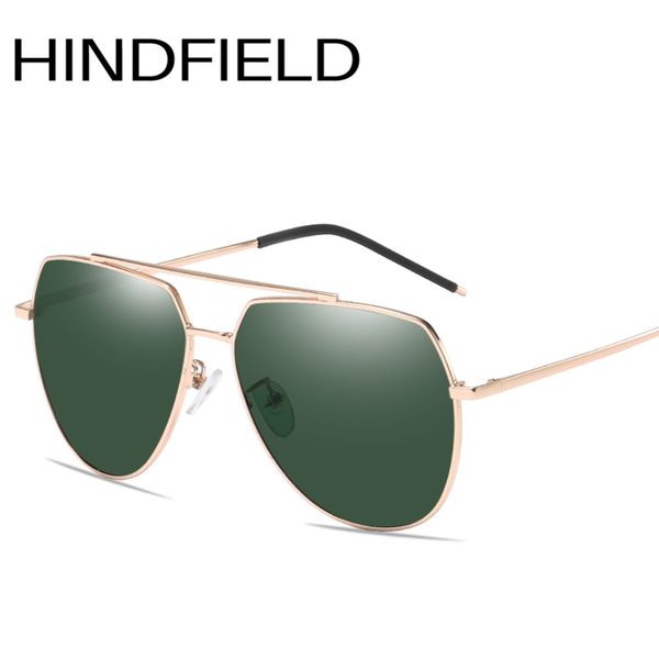 

hindfield fashion flat polarized sunglasses for men reflective coating mirror sunglasses o155, White;black