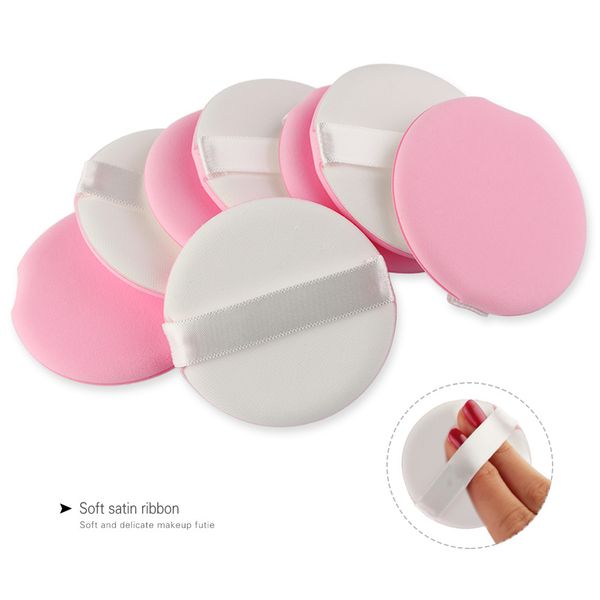 

4/8 pcs cosmetic powder puff soft cleansing sponge for facial foundation makeup body smooth cream bv789