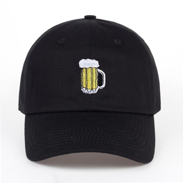 

tunica 2017 n casual hats beer hockey cotton baseball cap fashion men and women hip hop hat summer sunscreen yyywq, Black;white