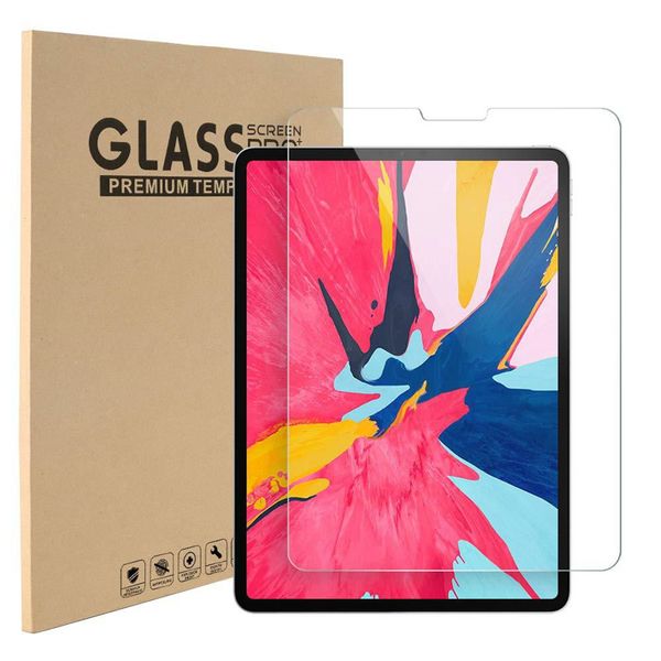 Ipad Air 9.7 Displayschutzfolie aus gehärtetem Glas für das neue iPad Pro 11 12.9 2018 10.5 2019 Mini 4 Samsung Tab A2 T595