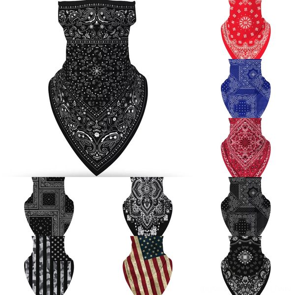 

3itrd new face quality tubular seamless fish ski scarf cycling bandana cs sport high mask headbanding, Black