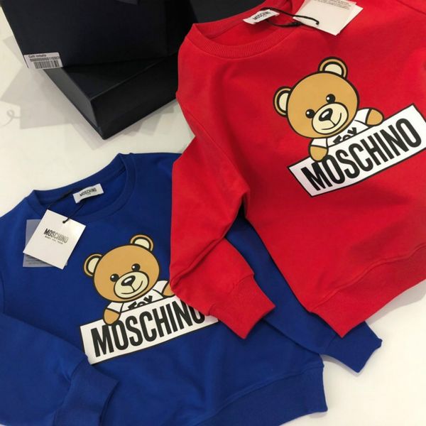 

kids hoodie sweatshirt fashion boys girls letter print with bear pattern hoodie child hoodie kids clothing 2019, Black