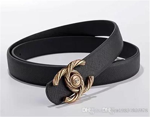

2019 luxury famou de igner belt women women leather fa hion ca ual wear jean buckle belt, Black;brown