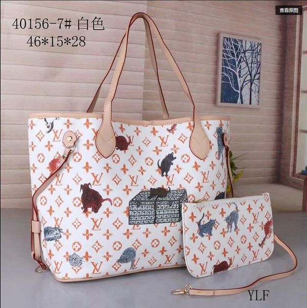 

designers handbags luxury bags shoulder tote clutch bag pu leather purses ladies women bags wallet 40156