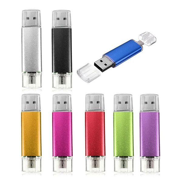 

memoria 32gb 64gb usb flash drive android or type-c otg usb drives & storages