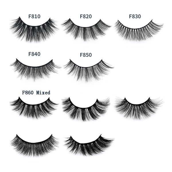 

5 пар природных длинных ресницы макияж ложных ресницы полный strip lashes норка толстый 3d mink lashes maquillaje лже cils