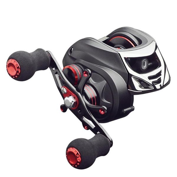 

250g ultralight bfs baitcasting fishing reel left right hand water drop spool fishing bait casting reel black red 36#