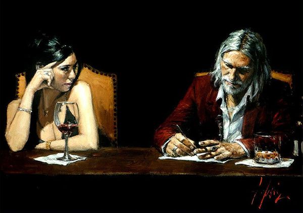 

fabian perez моника большой art картина home decor расписанную hd печать картины маслом на холсте wall art canvas картинки 200807