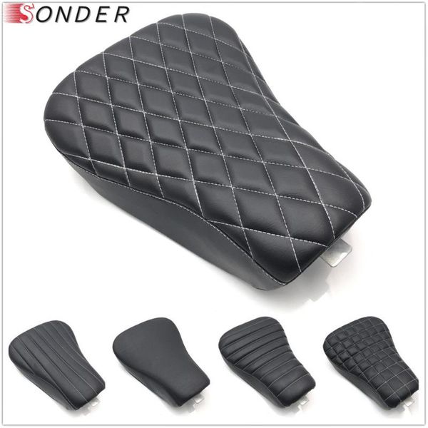 

for sportster forty eight xl xl1200 xl 883 72 48 2004-2019 2018 2017 2016 2015 driver leather pillow solo seat cushion