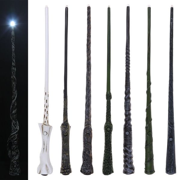 

11 styles harry botter hogwarts magic wand led light cosplay props sirius hermione voldermort magical wand christmas birthday party toy gift