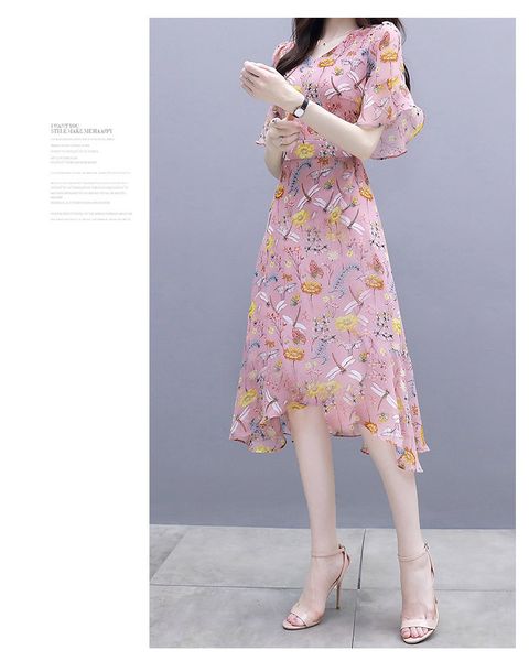 

womens dresses fashion designer dresses with floral print luxury women party long sleeve dresses streetwear 2020 new style 11, Black;gray