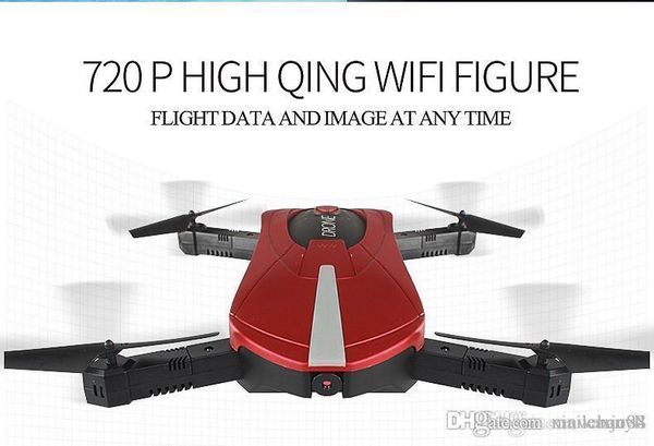 

2020the latest wifi fpv version new 2.4g 6-axis wifi smart selfie pocket drone rc propel drone with hd 720p