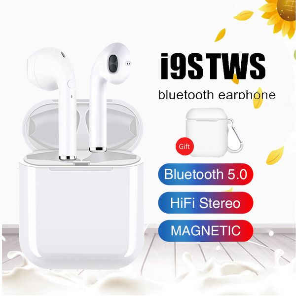 

I9s TWS мини беспроводная гарнитура Bluetooth стерео наушники с микрофоном для зарядки д