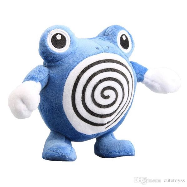 

good new 6" 15cm poliwag plush doll anime collectible dolls stuffed party gifts soft toys