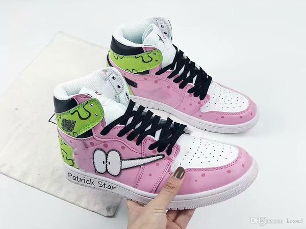 

1 high og designer basketball shoes big eyes 1s 3 womens grils shoes sport designer sneakers trainers size 36-40
