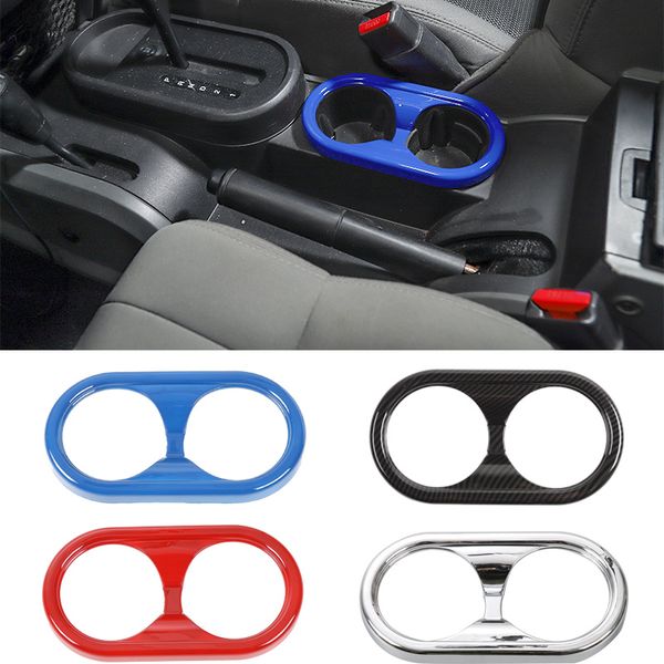 

car front cup holder trim cover for jeep wrangler jk car interior accessories