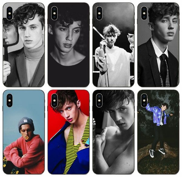 

tongtrade] troye sivan trxye pattern art case for iphone 11 pro x xs max 8 7 6s 6 5s 5 galaxy note 10 plus huawei p30 lite lg k7 tpu case