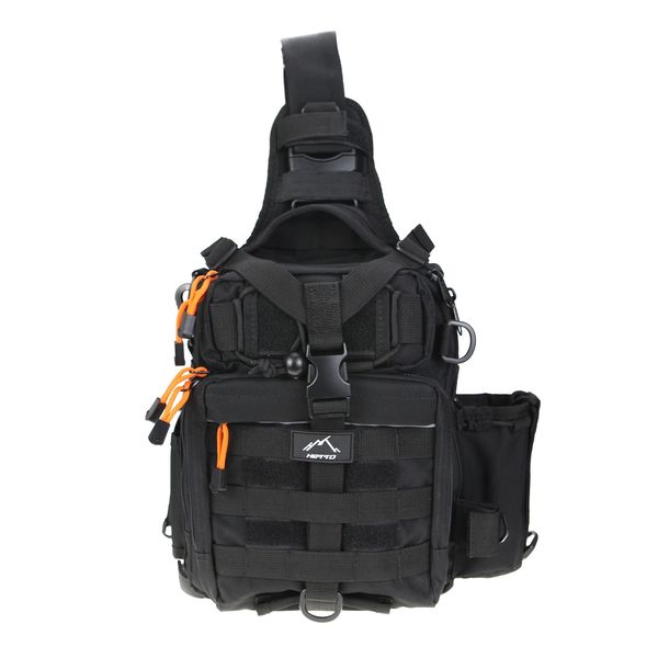 

outdoor tactical sling bag crossbody chest bag molle nylon 1000d waterproof army shoulder backpack walking day use