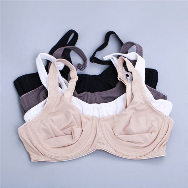 

удобные женщин бесшовные unferwire полное покрытие недополняющую wild ремни minimizer футболка бюстгальтер 34 36 38 40 b c d кожи, Red;black