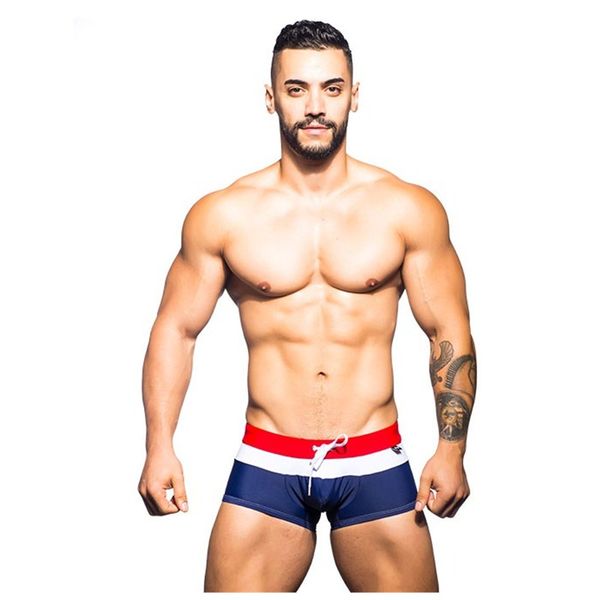 

new arrive push up swimming trunks for men quick dry bathing suit man low waist briefs swimwear summer beach surfing shorts, Black;white