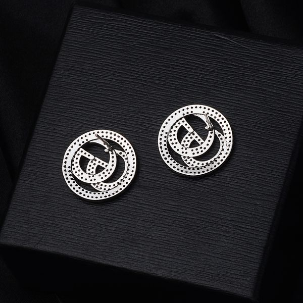 

Designer Earrings Designer Jewelry Fashion Women Mens Earrings Hip Hop Diamond Stud Earings Iced Out Bling Round Wedding girls Gift