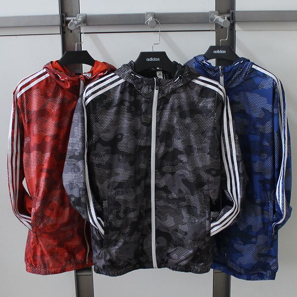 

mens jacket thin casual designer jackets 2019 spring autumn new windrunner jackets coat sports windbreaker jacket for man s-2xl*, Black;brown
