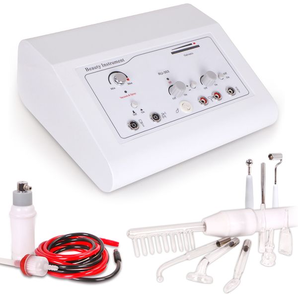 

portalbe 4 in1 high frequency spraying moisture vacuum galvanic skin care anti aging wrinkle removal machine