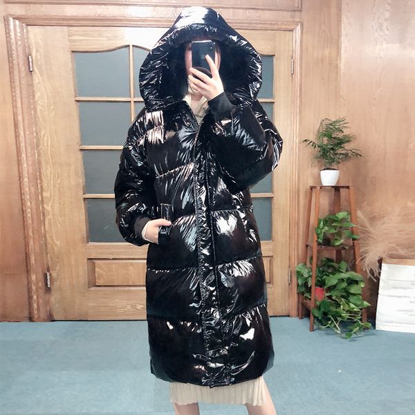 

пуховик женщина с капюшоном, Black