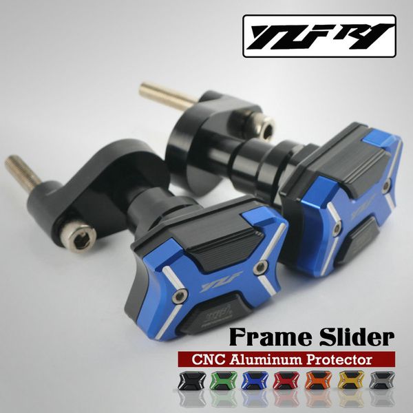 

motorcycle frame slider protector crash pads gurad for yamaha yzf1000 r1 07-08 moto protect crash pad cover
