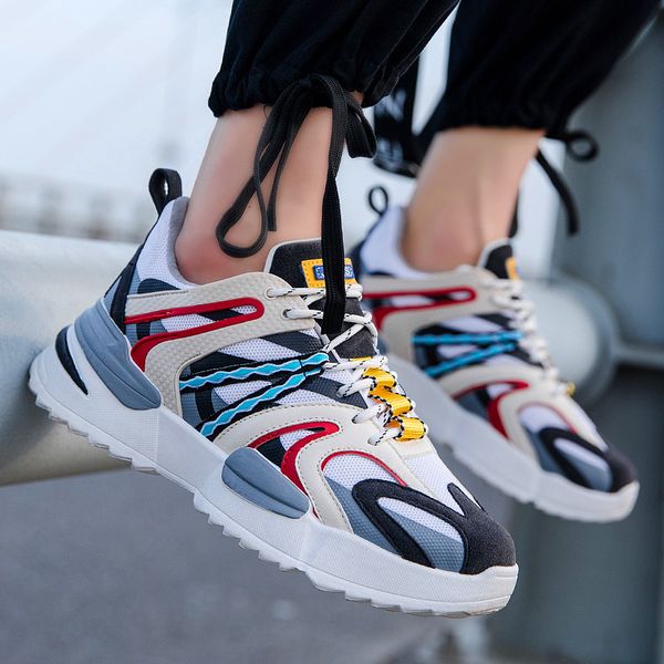 

новые мужские и женские спортивные туфли классические мужские повседневные туфли нескользящие спортивные удобные открытый теннис masculino a, Black