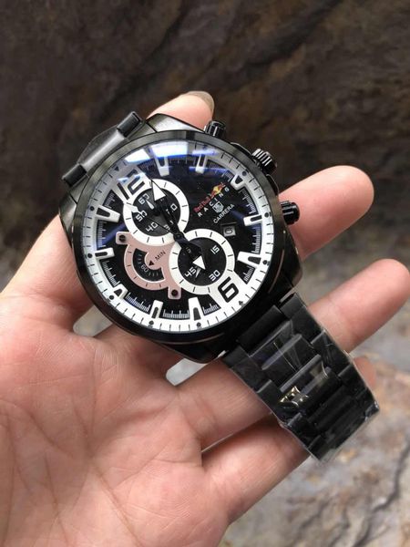 

2021 new brand swiss 1000 miglia chronograph mens quartz sport watch mans luxury stainless wristwatch men, Slivery;brown