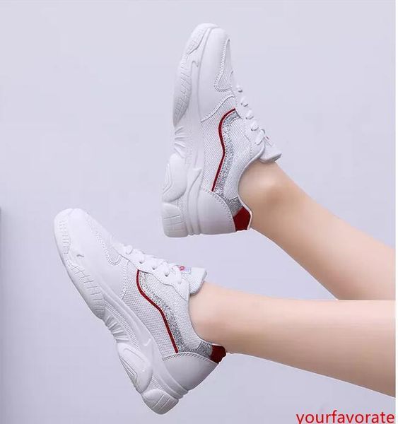 

2019 casual shoes for womens white red black shiny designer shoes comfortable outdoor sneakers sports shoes size 36-40