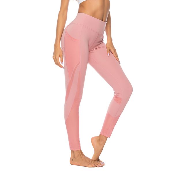 

new patchwork yoga pants women unique fitness leggings workout sports running jeggings push up gym wear elastic slim pants, White;red