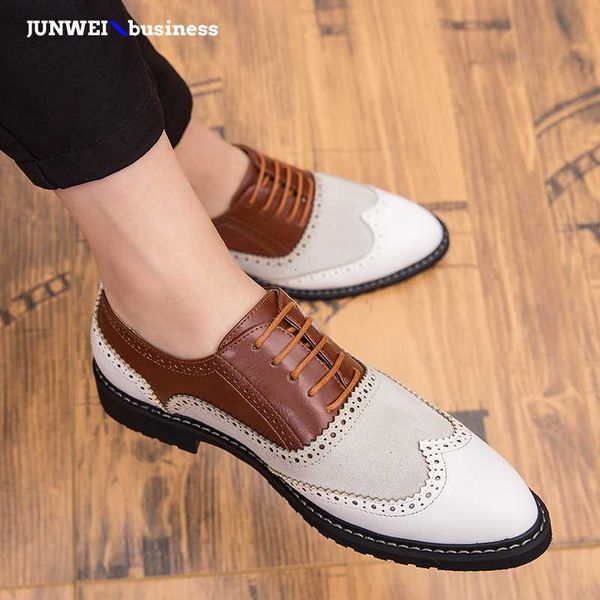 

genuine leather men spring autumn brogue luxury lace up outdoor fashion sneakers zapatillas hombres wedding party shoes a4, Black