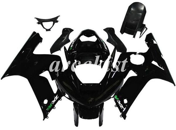 

4 gifts new abs motorcycle fairings kit fit for kawasaki ninja zx-6r zx6r 2003 2004 03 04 636 bodywork set custom black