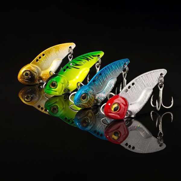 

1pcs metal vib lures 7.8g 13g 20g vivid vibrations spoon lure fishing bait bass artificial hard bait cicada lure vib 3d eye