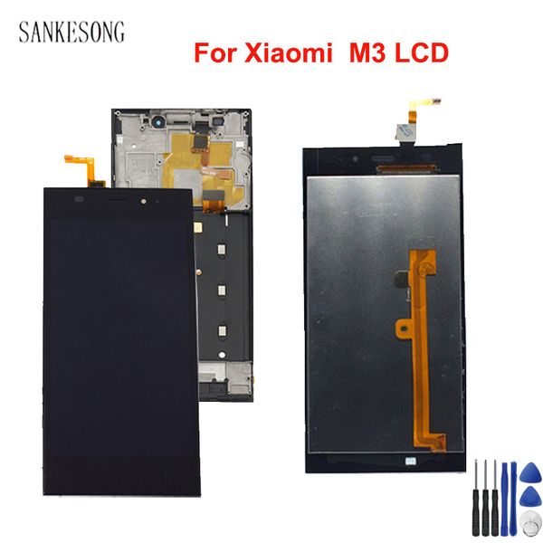 

подходит для xiaomi mi3 mi3 сенсорный жк-дисплей цифрового преобразователя замены компонентов, 100% тестирование 5-дюймовый ips lcd