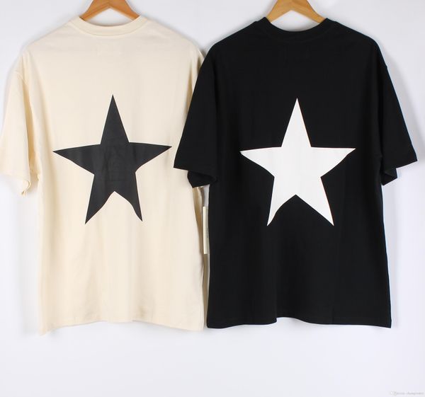 

fear of god essentials t shirts hip hop o-neck men and women summer t-shirt, White;black