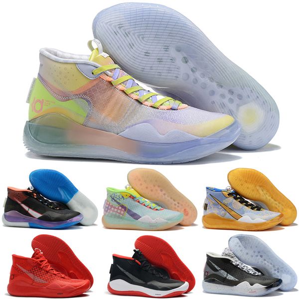 

kd 12 mens basketball shoes 11 eybl 90ss kid warriors home wolf grey uuiversity red finals kevin durant 12s trainers sports zoom sneakers