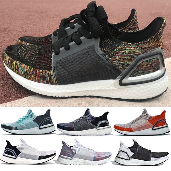

new ub 5.0 ultraboost black multi-color running shoes men cloud white grey raw indigo panda womens designer sneakers trainers with box