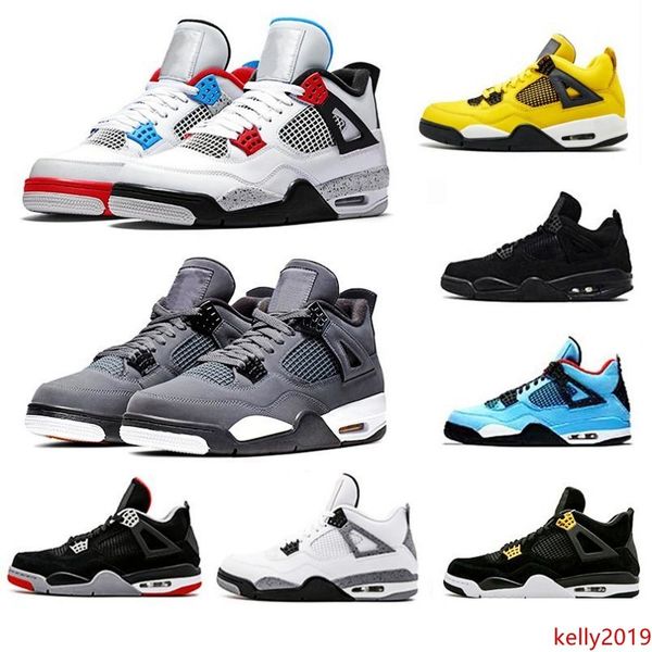 

size 36-47 bred 4 4s iv what the cactus jack laser wings women mens basketball shoes denim blue eminem pale citron sports sneakers