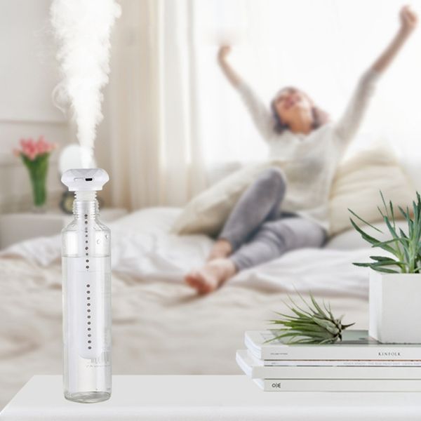 

usb portable air humidifier ultrasonic bottle aroma diffuser mist maker for home office humidification detachable