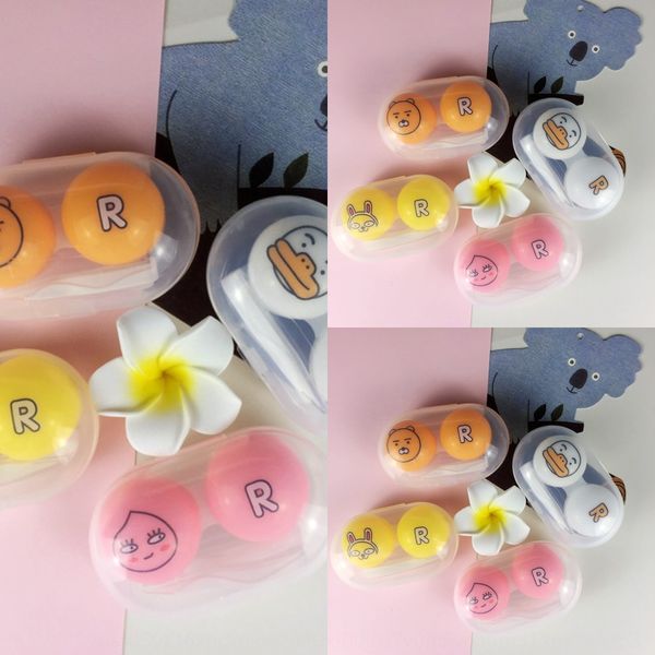

invisible glasses dual companion glasses storage cartoon pupil box myopia storage box xy006