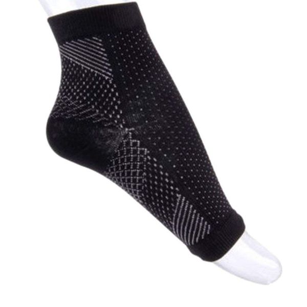 

ankle support 1 pair foot compression socks anti fatigue varicose feet sleeve outdoor-l/xl, Blue;black