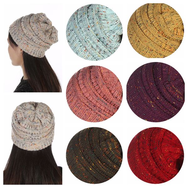 

assorted color beanies hats knitted bonnet fashion girls women winter warm hat weave gorro hat casual beanies 26 colors