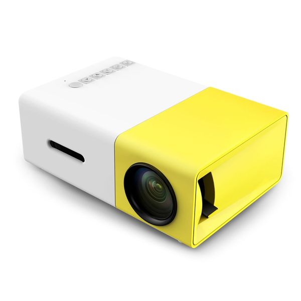 

Yg300 yg 300 lcd led portable projector 400 600lm 1080p video 320 x 240 pixel hdmi u b mini projector home media player