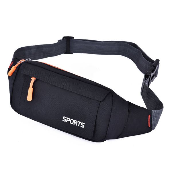

leisure phone fanny pack women's waist bag men banana belt bag sports outdoor running large waist pack hip chest 2020