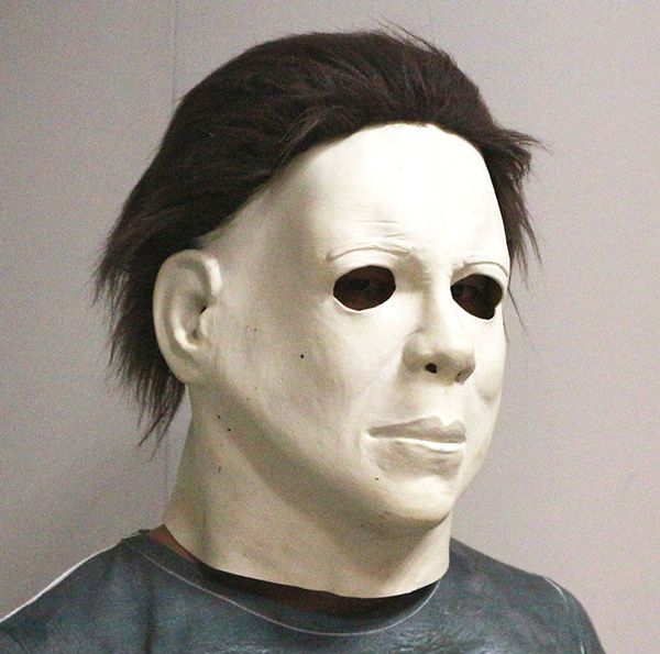 

new famous movie halloween horror michael myers mask carnival cosplay latex full face helmet halloween party scary props